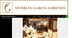 Desktop Screenshot of mueblesgarcialorenzo.com