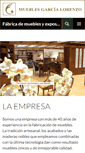 Mobile Screenshot of mueblesgarcialorenzo.com